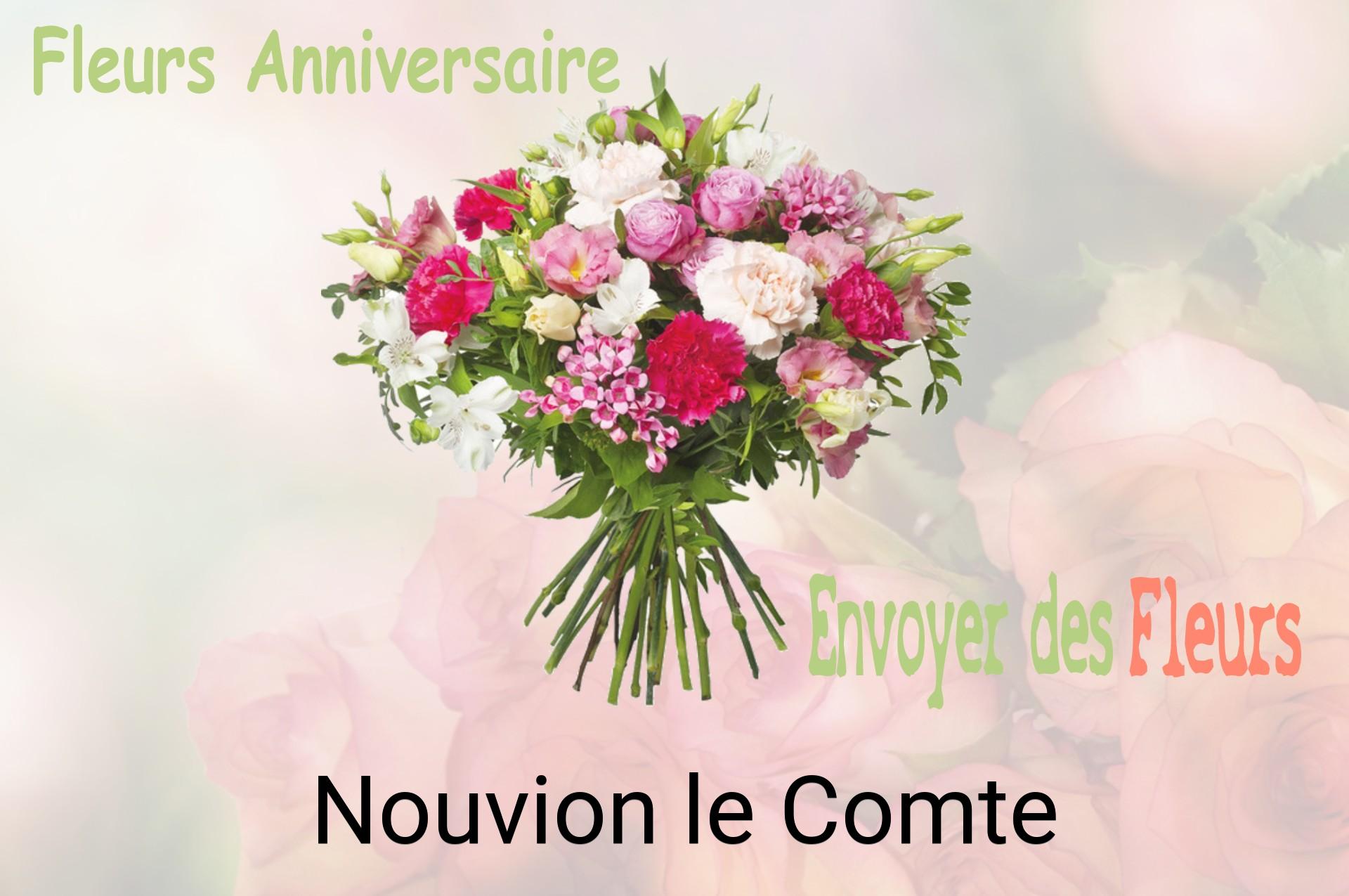 Bouquet de fleurs d’anniversaire livré à Nouvion-le-Comte