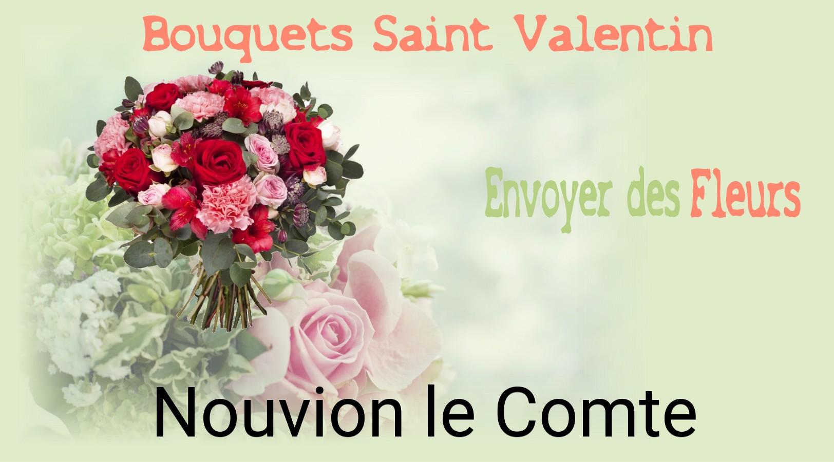 Roses de Saint-Valentin livrées à Nouvion-le-Comte